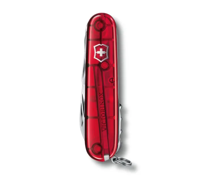 Складаний ніж Victorinox Swiss Army Huntsman 1.3713.T Red