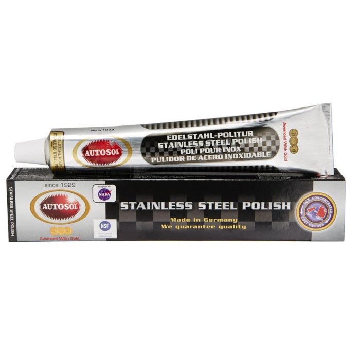 Паста Autosol Stainless Steel Polish для полірування нержавіючої сталі 75 мл