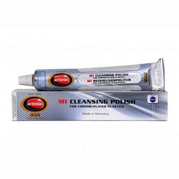 Паста Autosol М1 Cleaning for Plastic Chrome для полірування хрому і хром-пластика 75 мл