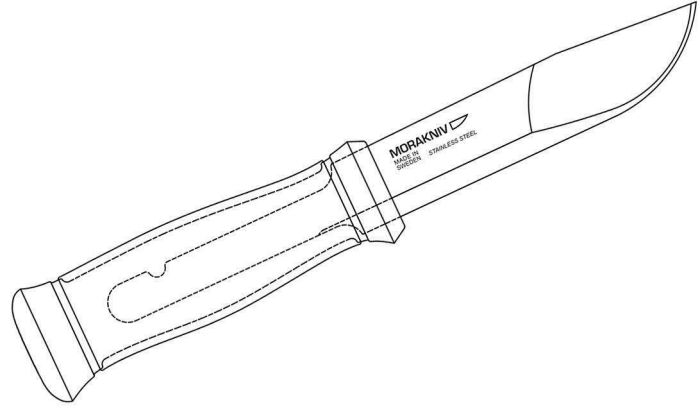Ніж Morakniv Outdoor 2000 Orange