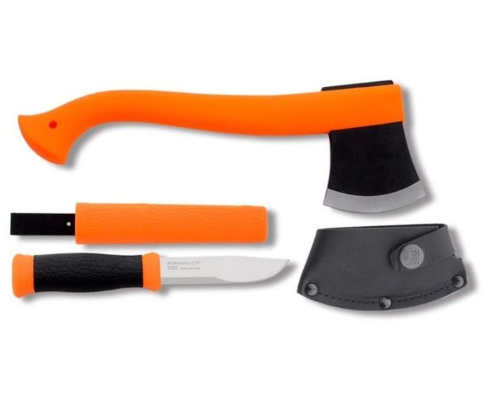 Набір Morakniv Outdoor Kit MG (ніж Morakniv 2000 + сокира Morakniv Outdoor Axe) Orange