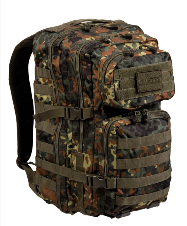 Рюкзак тактичний Mil-Tec Assault "L" (36 літрів) Flecktarn