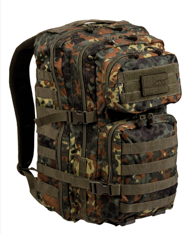 Рюкзак тактичний Mil-Tec Assault "L" (36 літрів) Flecktarn