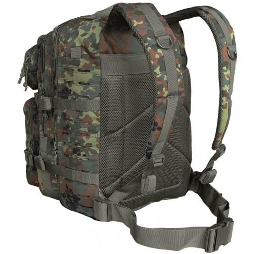 Рюкзак тактичний Mil-Tec Assault "S" Laser Cut (20 літрів) Flecktarn