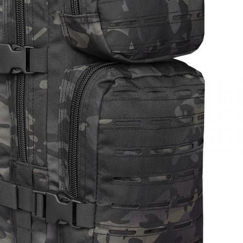Рюкзак тактичний Mil-Tec Assault "S" Laser Cut (20 літрів) Multitarn Black