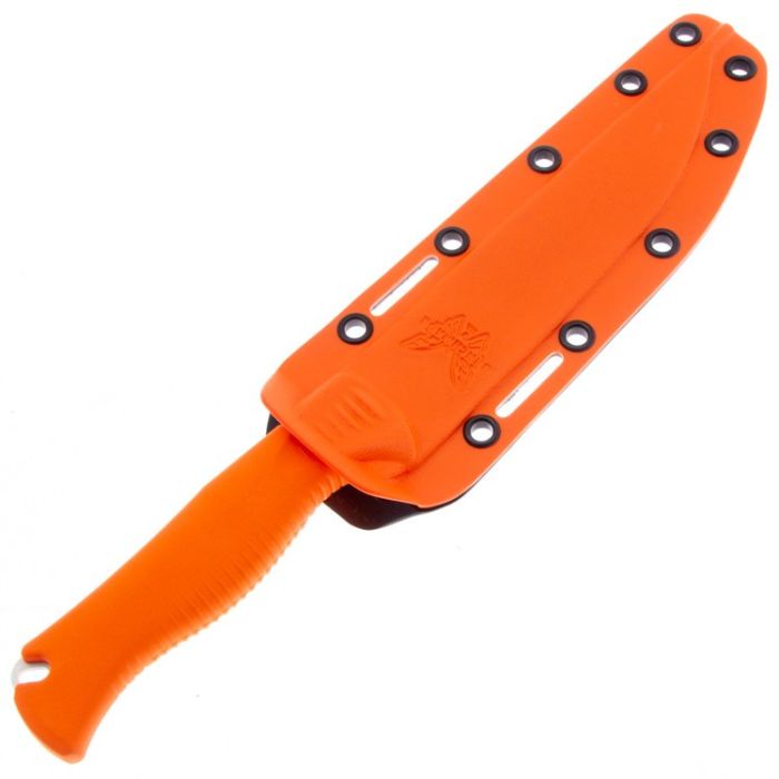 Ніж Benchmade Meatcrafter 15500, Santoprene, Orange
