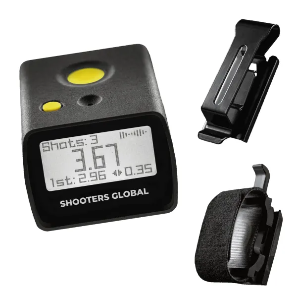 Розумний стрілецький таймер Shooters Global SG Timer GO (Quick release + Pocket Clip)