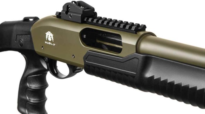Рушниця мисливська Huglu Atrox Tactic Khaki  Telescopic Stock кал.12 / 46 см 7+1