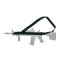 Тактичний триточковий ремінь DANAPER Silent Sling Black