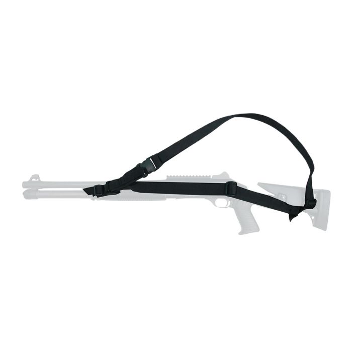 Тактичний триточковий ремінь DANAPER Silent Sling Black