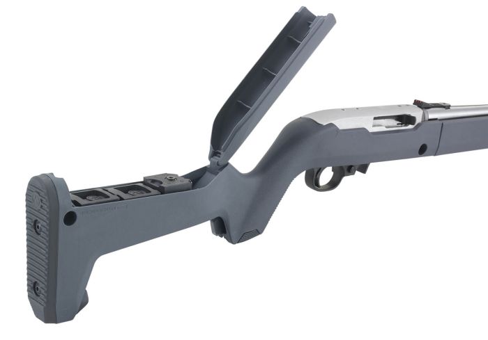 Карабін мисливський нарізний Ruger 10/22 TAKEDOWN Stealth Gray Magpul® X-22 Backpacker кал. 22LR