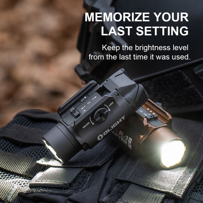 Ліхтар Olight PL-3R Valkyrie Black 1500 lm