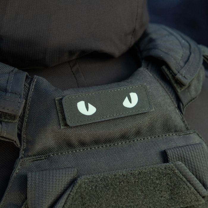 Нашивка M-Tac Cat Eyes Laser Cut Ranger Green/GID