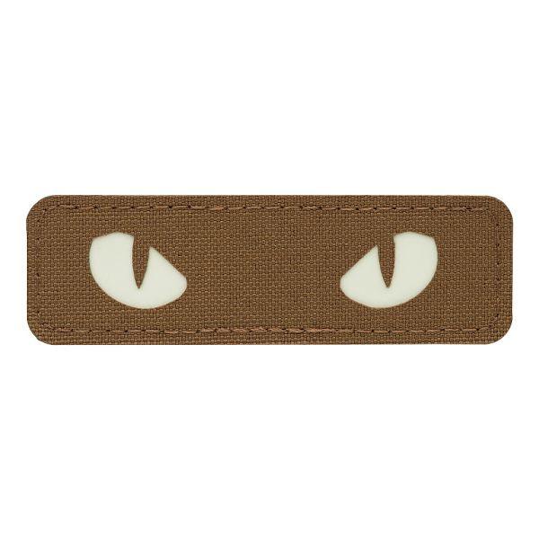 Нашивка M-Tac Cat Eyes Laser Cut Coyote/GID