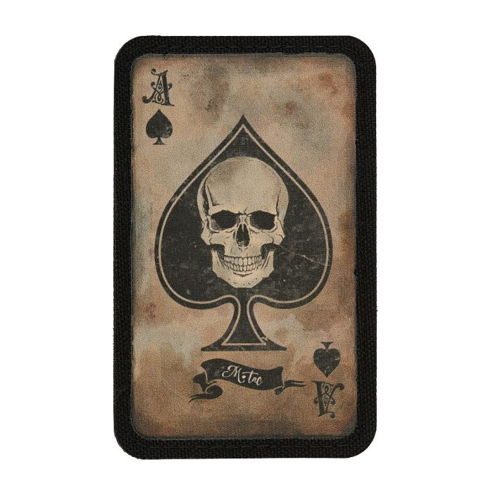 Нашивка M-Tac Ace of Spades Coyote/Black