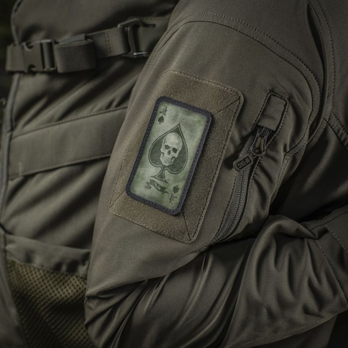 Нашивка M-Tac Ace of Spades Green/Black