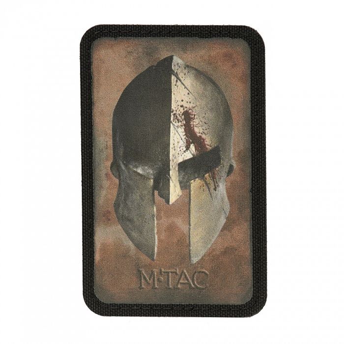 Нашивка M-Tac Spartan Helmet Coyote/Black