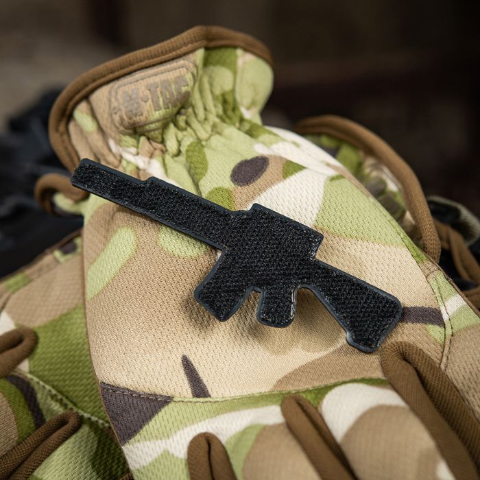 Нашивка M-Tac AR-15 3D PVC Coyote