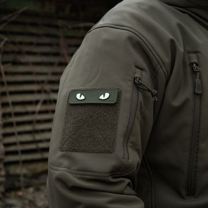 Нашивка M-Tac Cat Eyes 3D PVC Olive