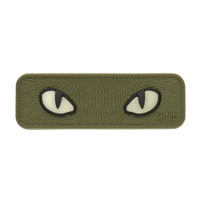 Нашивка M-Tac Cat Eyes 3D PVC Olive