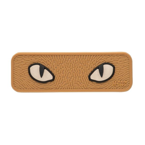 Нашивка M-Tac Cat Eyes 3D PVC Coyote