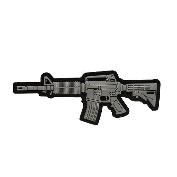 Нашивка M-Tac M4A1 3D PVC Grey