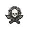 Нашивка M-Tac No Knife - No Life 3D PVC Black/White