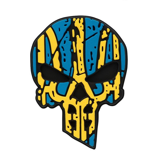 Нашивка M-Tac Ukrainian Punisher 3D PVC
