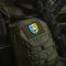 Нашивка M-Tac Anonymous Black/Yellow/Blue
