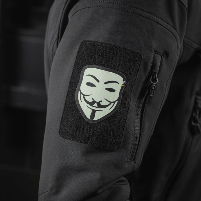 Нашивка M-Tac Anonymous Black/GID