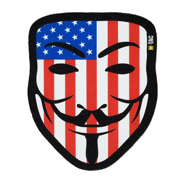 Нашивка M-Tac Anonymous Black USA