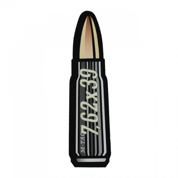 Нашивка M-Tac 7.62x39 Ammo Black/GID