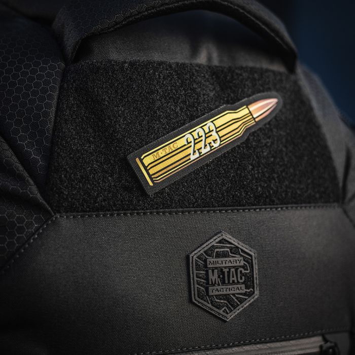 Нашивка M-Tac .223 Ammo Black/GID