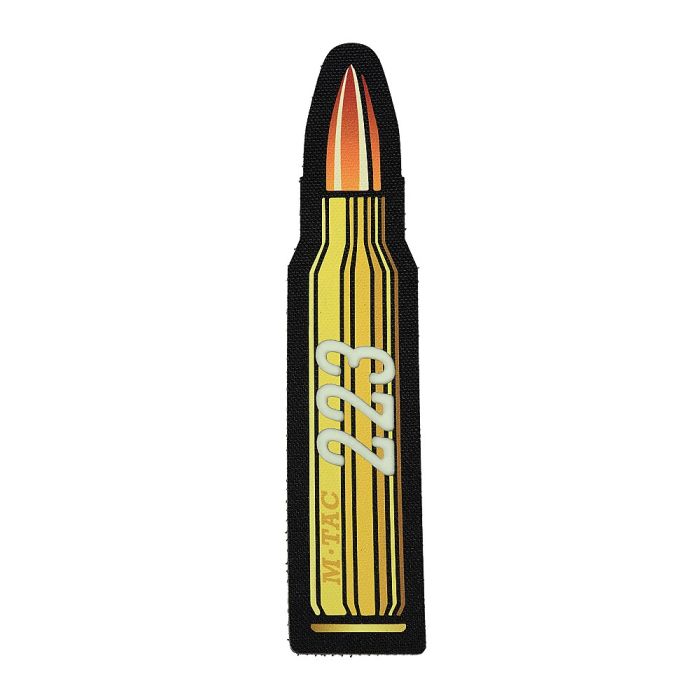 Нашивка M-Tac .223 Ammo Black/GID
