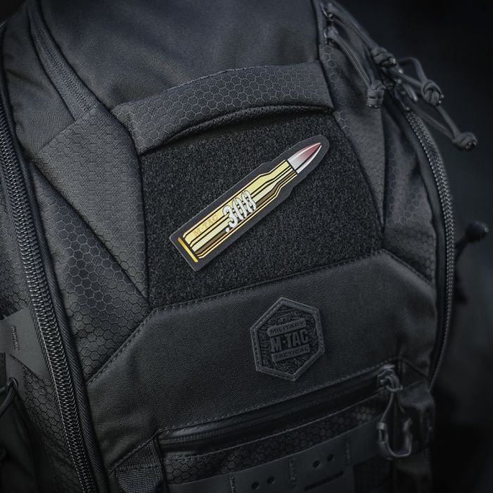 Нашивка M-Tac .308 Ammo Black/GID