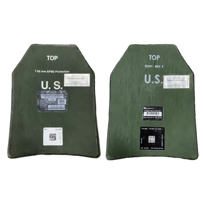 Керамічні бронепластини ESAPI 7.62 AMP2/REV.E 6-Клас