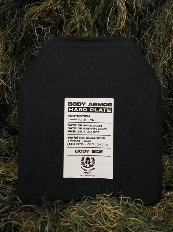 Комплект Керамічних бронепластин Double Action Defence S.A Body Armor Hard Plate Single-Curved