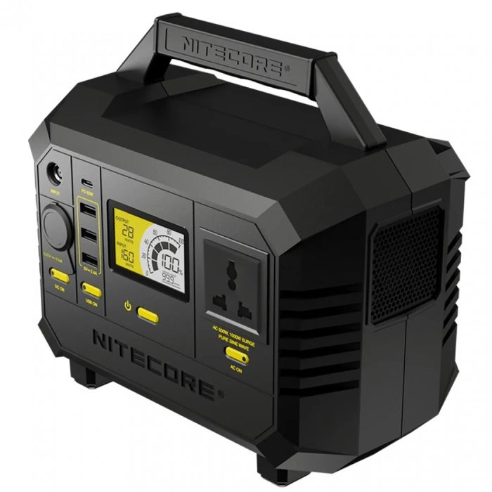 Портативна зарядна станція Nitecore NES500 (144000 mAh)