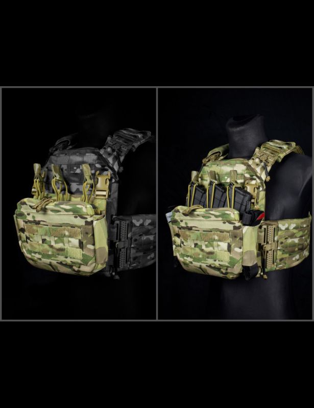 Плакард Кенгу PKx3L на плитоноску “Thorax” (Базовий Кенгу, вставка на 3 магазини, сумка вставка L)