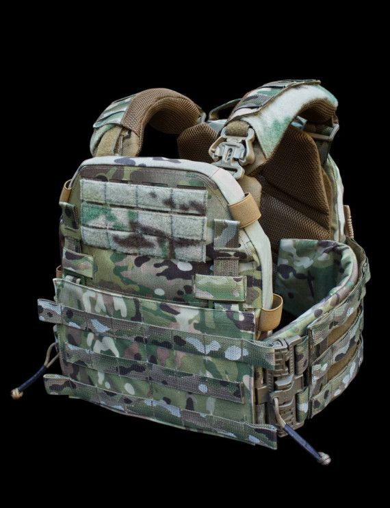 Плитоноска мультикам Module плита S (24x32 см) з карабіном Баклі