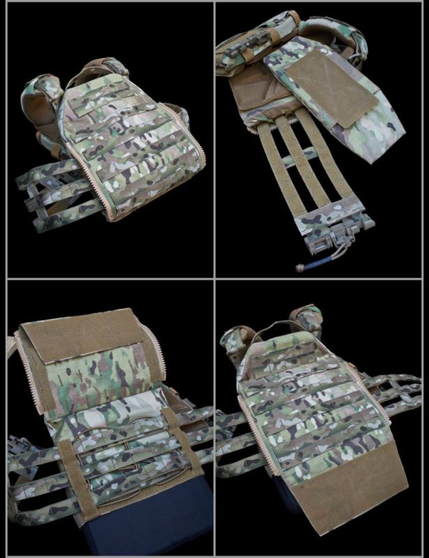 Плитоноска мультикам Module плита S (24x32 см) з карабіном Баклі