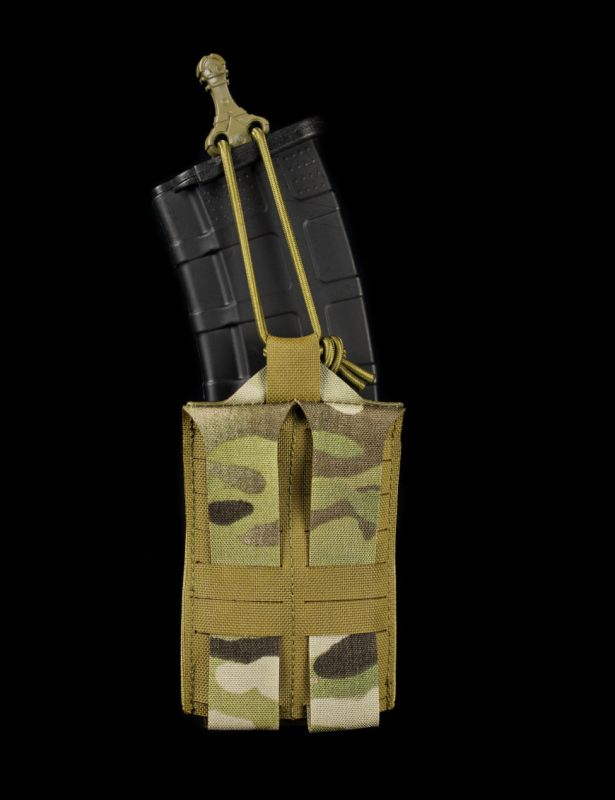 Підсумок для магазину одинарний відкритий AR/AK койот lazer Cut