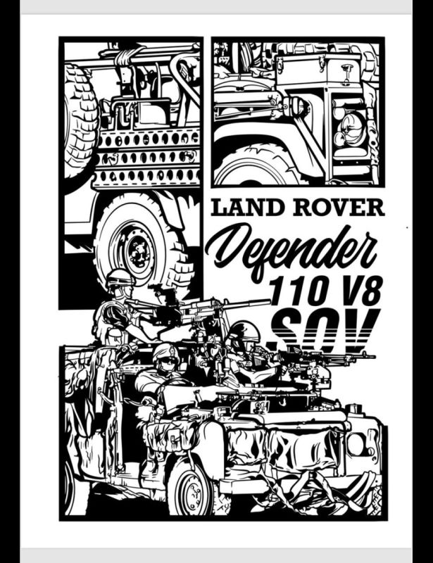 Світшот Land Rover Defender 110 V8 SOV