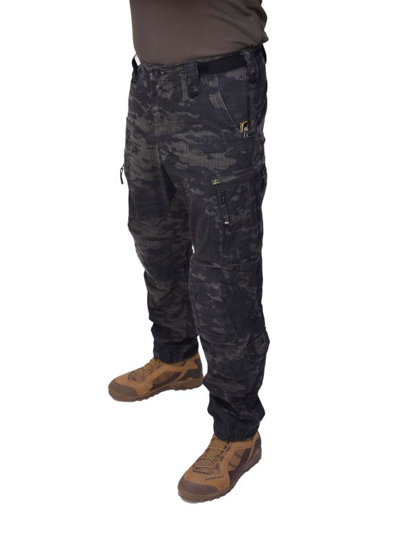 Штани тактичні 4к combat multicam/(чорний)