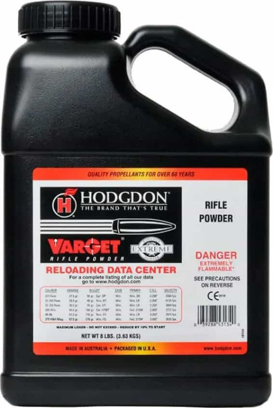 Порох Hodgdon Varget. Вага - 3,63 кг