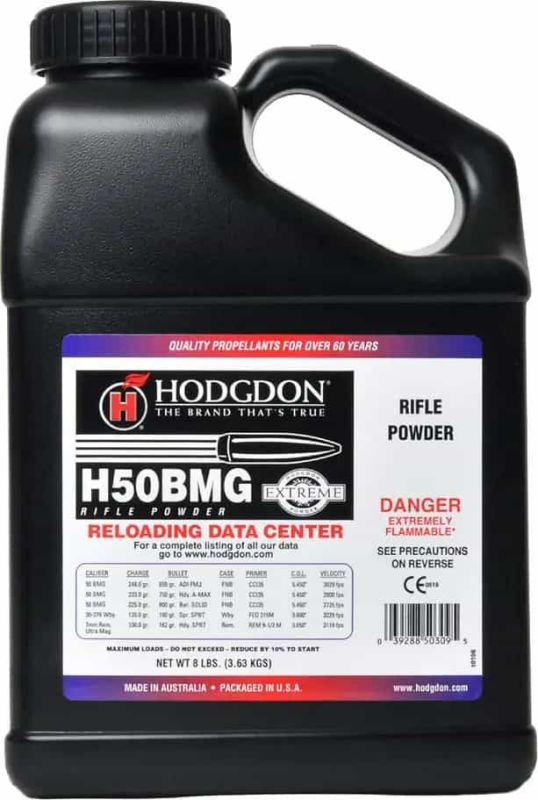 Порох Hodgdon 50BMG. Вага - 3.63 кг