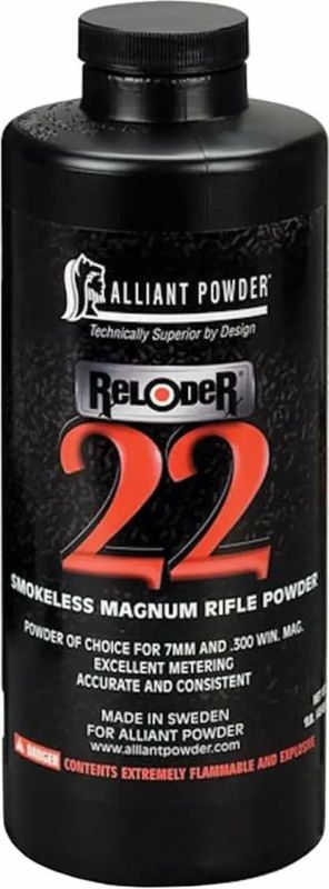 Порох Alliant RL221 Reloder 22. Вага - 0,454 кг