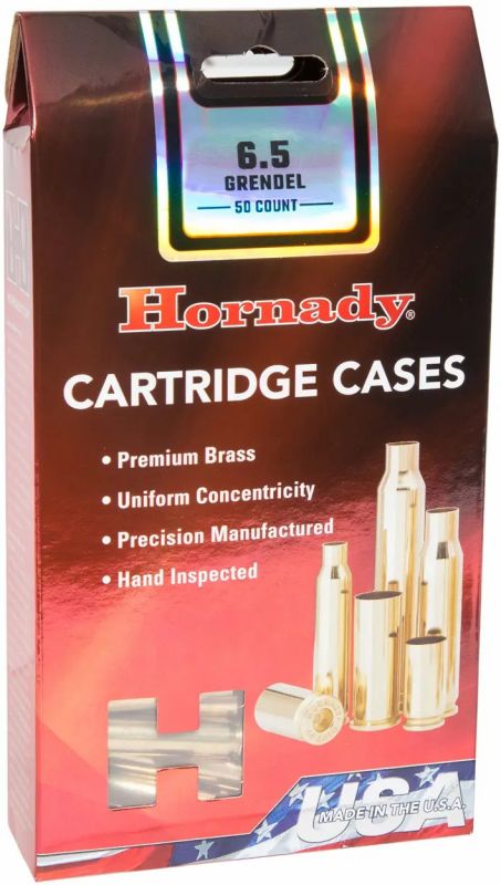 Гільза Hornady 6.5 Grendel латунна 50 шт.