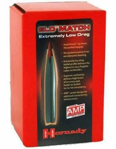 Куля Hornady ELD Match кал .30 маса 208 гр (13.5 г) 100 шт