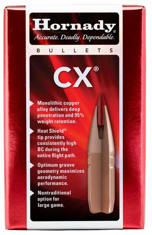 Куля Hornady CX кал. 30 маса 190 гр (12,3 г). 50шт